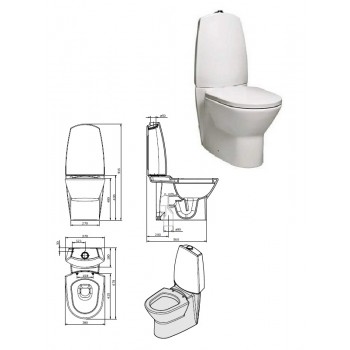 WC mehānisms skal. tvertnei 31311114, NEW DAY