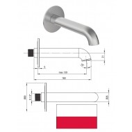 Izteka 160mm, ner.tēr. NQS_F80K, SILIA