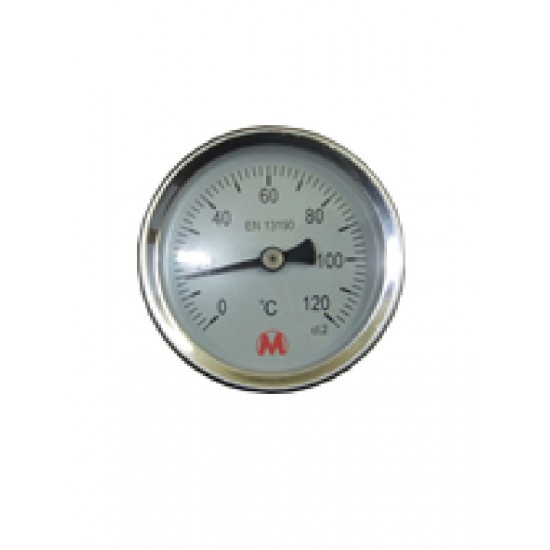 Termometrs 120^C, 63mm, 4012 virsmas, VIRSMAS