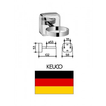 Turētājs, bez glāzes, hroms, SMART