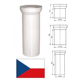 WC pieslēgs 150MM DN100 KP15000, DN100
