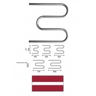 DVŽ M-veida L-500 C-500 3/4* 11348, M-VEIDA