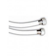 Dušas pievads PVC (balts) 150 cm 710/10, 1/2X1/2