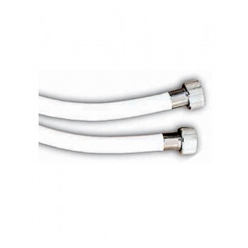 Dušas pievads PVC (balts) 150 cm 710/10, 1/2X1/2