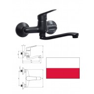 Vannas krāns melns BMO_N50M, BORO