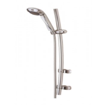 Dušas stienis komplektā 2B043 80cm, HROMS/MAT
