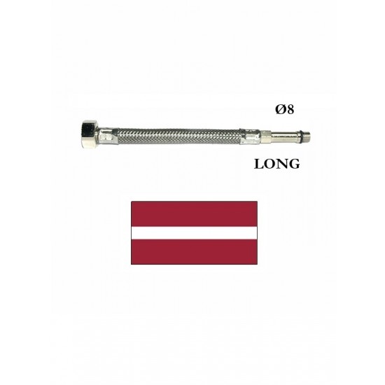 Pievads jaucējkrānam 704 M8 x 50cm LONG, LONG