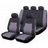 Auto sēdekļu pārvalku komplekts "IBIZA", melns/pelēks