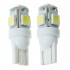 LED spuldzes, 2 gab, W5W T10, 5SMD