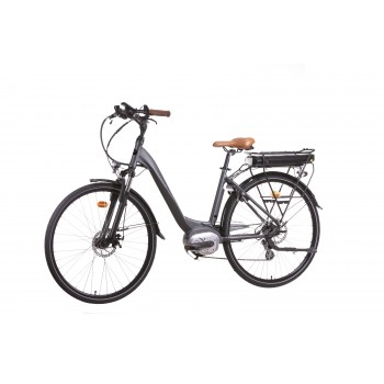 Elektriskais velosipēds URBAN 600, izmērs 28", pelēks