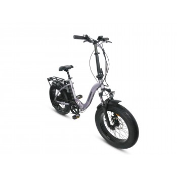 Elektriskais velosipēds BERAUD E2800 TOP, izmērs 20, pelēks