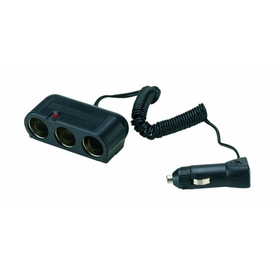 Auto piepīpētāja ligzdas ar pagarināmu kabeli 12V/24V 