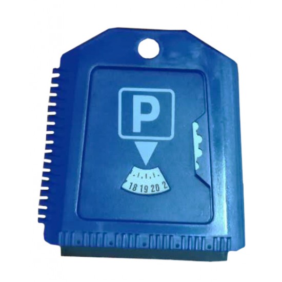 Parkošanās disks + ledus skrāpis 12 cm 