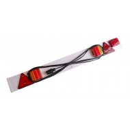 Piekabes gaismas līste, 100x14cm