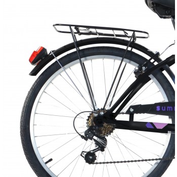 Sieviešu velosipēds 26'' ''SUMMERTIME'', melns/rozā