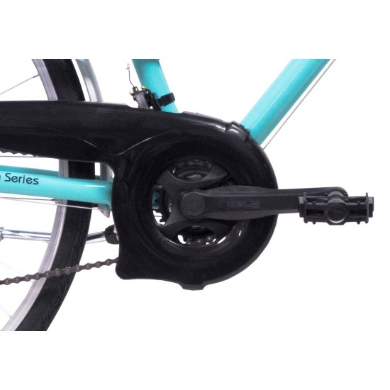 Sieviešu velosipēds 28'' ''VENEZIA'', gaiši zils