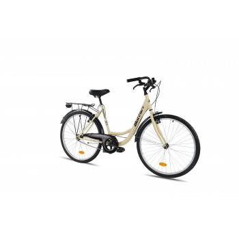 Sieviešu velosipēds 26'' ''TAORMINA'', ziloņkaula krāsā