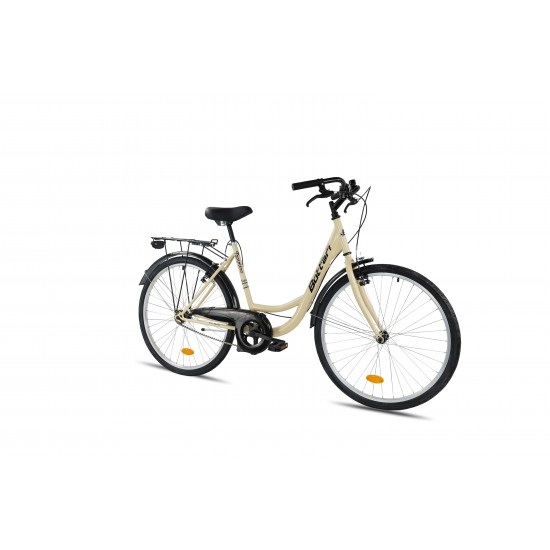 Sieviešu velosipēds 26'' ''TAORMINA'', ziloņkaula krāsā