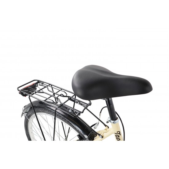 Sieviešu velosipēds 26'' ''TAORMINA'', ziloņkaula krāsā