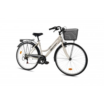 Sieviešu velosipēds 28'' ''PISA'', pērļu balts