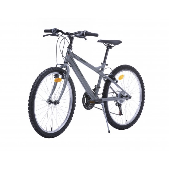Vīriešu velosipēds 24'' ''TORINO', pelēks