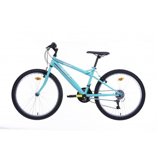 Vīriešu velosipēds 24'' ''TORINO'', gaiši zils