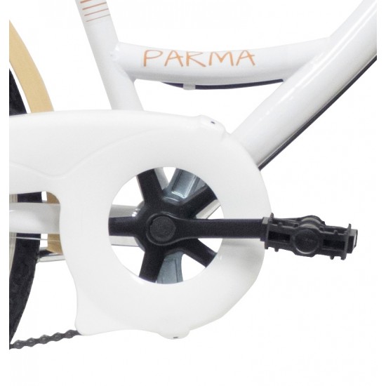 Sieviešu velosipēds 24'' ''PARMA'', balts/bēšs