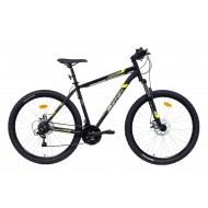 Vīriešu velosipēds 27,5'' ''LIVIGNO'', melns/dzeltens