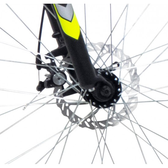 Vīriešu velosipēds 27,5'' ''LIVIGNO'', melns/dzeltens