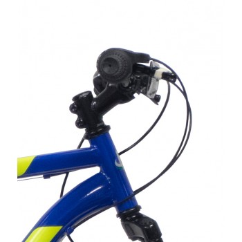 Vīriešu velosipēds 27,5'' ''CERVINIA'', zils/dzeltens/balts