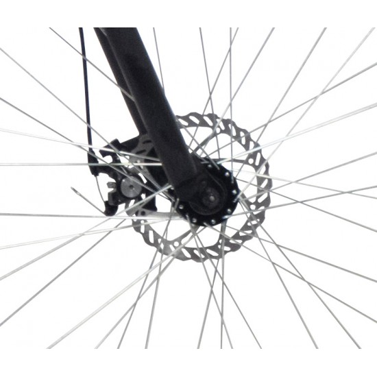 Vīriešu velosipēds 27,5'' ''CERVINIA'', zils/dzeltens/balts