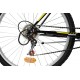 Vīriešu velosipēds 26'' ''MILANO'', melns/dzeltens