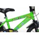 Bērnu velosipēds Bimbo Bike 14'' ''COSMOS'', melns/zaļš