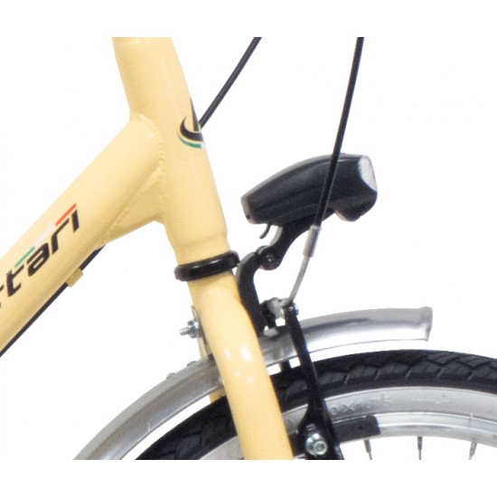 Saliekamais velosipēds 20'' ‘’ROMA’’, krēmkrāsa