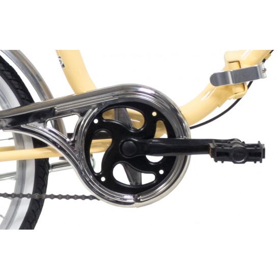 Saliekamais velosipēds 20'' ‘’ROMA’’, krēmkrāsa
