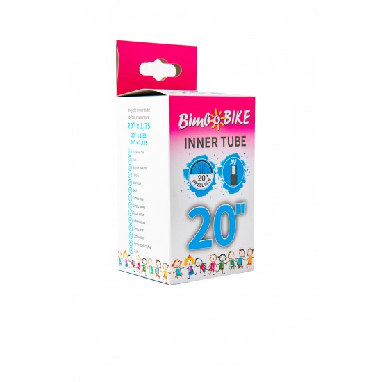 Velosipēda kamera 20''x 1,75 ar ventili AV