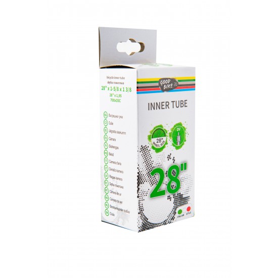 Velosipēda kamera 28''x 1 5/8 x 1 3/8 ar ventili DV