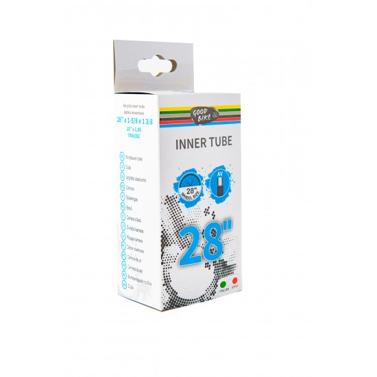 Velosipēda kamera 28''x 1 5/8 x 1 3/8 ar ventili AV