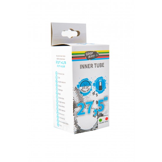 Velosipēda kamera 27,5'' x 1,75-2,125 ar ventili AV