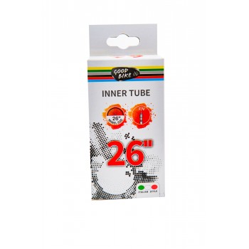 Velosipēda kamera 26'' x 1 3/8 ar ventili FV