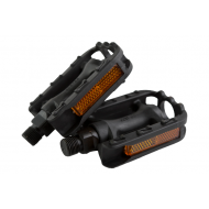 Velosipēda pedāļi "HAPPY FEET", 2gab, bērnu, melni