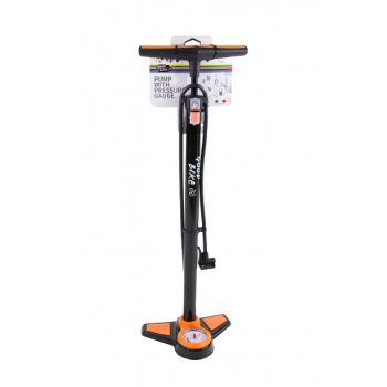 Pumpis velosipēdam "POWER STAR", melns/oranžs