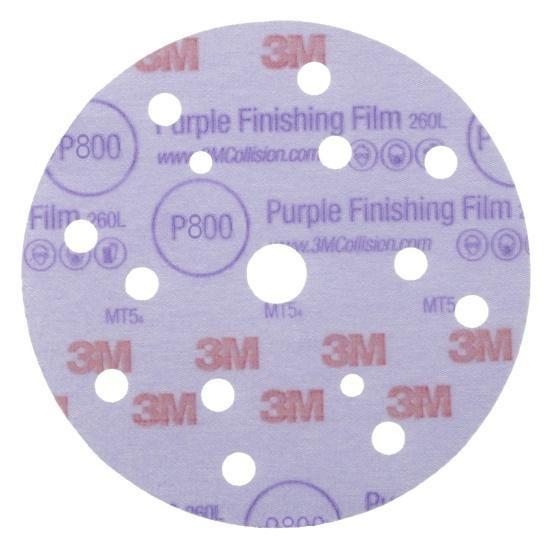 Hookit 260L/15 Purple disc P800 150mm (150.gb)