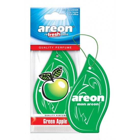 AREON auto gaisa atsvaidzinātājs MON CLASSIC - Green Apple