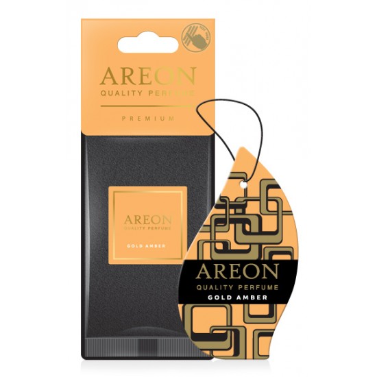 AREON auto gaisa atsvaidzinātājs PREMIUM-Gold Amber