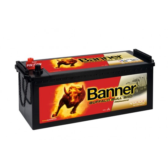 BANNER BUFFALO BULL SHD PRO akum. 12V, 145Ah, 800En 514x189x195/220mm