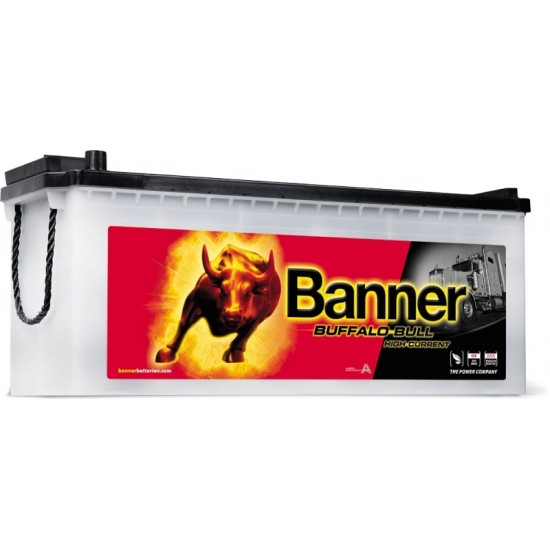 Akumulators BANNER BUFFALO BULL. 12V 150Ah 1150 A 514x189x195/220mm