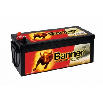 BANNER BUFFALO BULL SHD PRO akum. 12V, 180Ah, 1000En 514x223x195/220mm