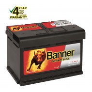 BANNER POWER BULL Ca/Ca akum. 12V, 72Ah, 670En 278x175x175mm