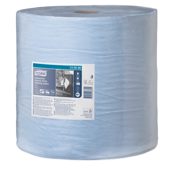 Tork Heavy-Duty"" Wiping paper, W1, 3 slāņi, zils, 255 m.